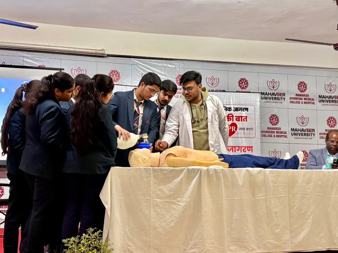 SAVE A LIFE: CPR Training Organized By Dainik Jagran
