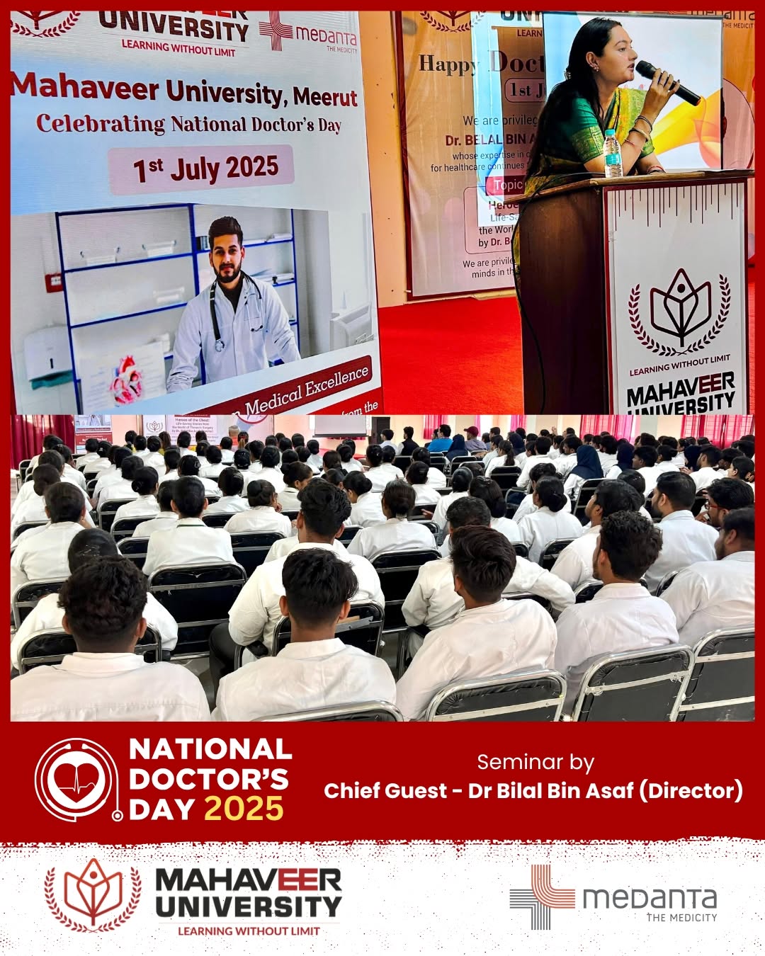 National Doctor’s Day: A Day of Inspiration at Mahaveer University