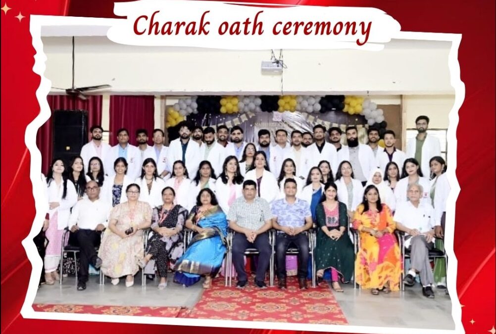 Charak Oath Ceremony at Mahaveer University
